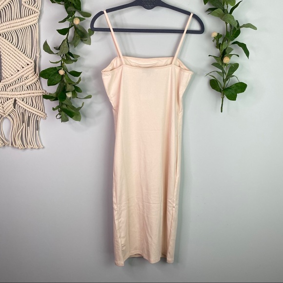 TOPSHOP Nude Spaghetti Strap Cami Dress - Picture 6 of 7